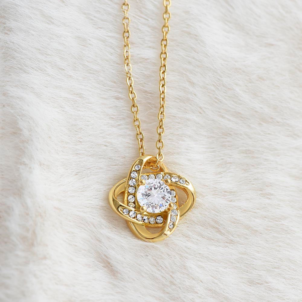 Dear Wife To The Stars Love Knot Necklace Dear Wife To The Stars Love Knot Necklace