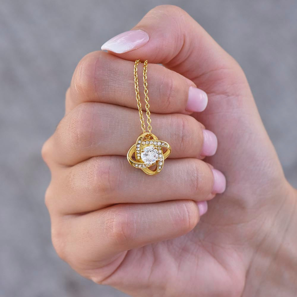 Dear Wife To The Stars Love Knot Necklace Dear Wife To The Stars Love Knot Necklace