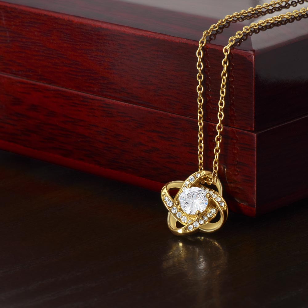 Dear Wife To The Stars Love Knot Necklace Dear Wife To The Stars Love Knot Necklace