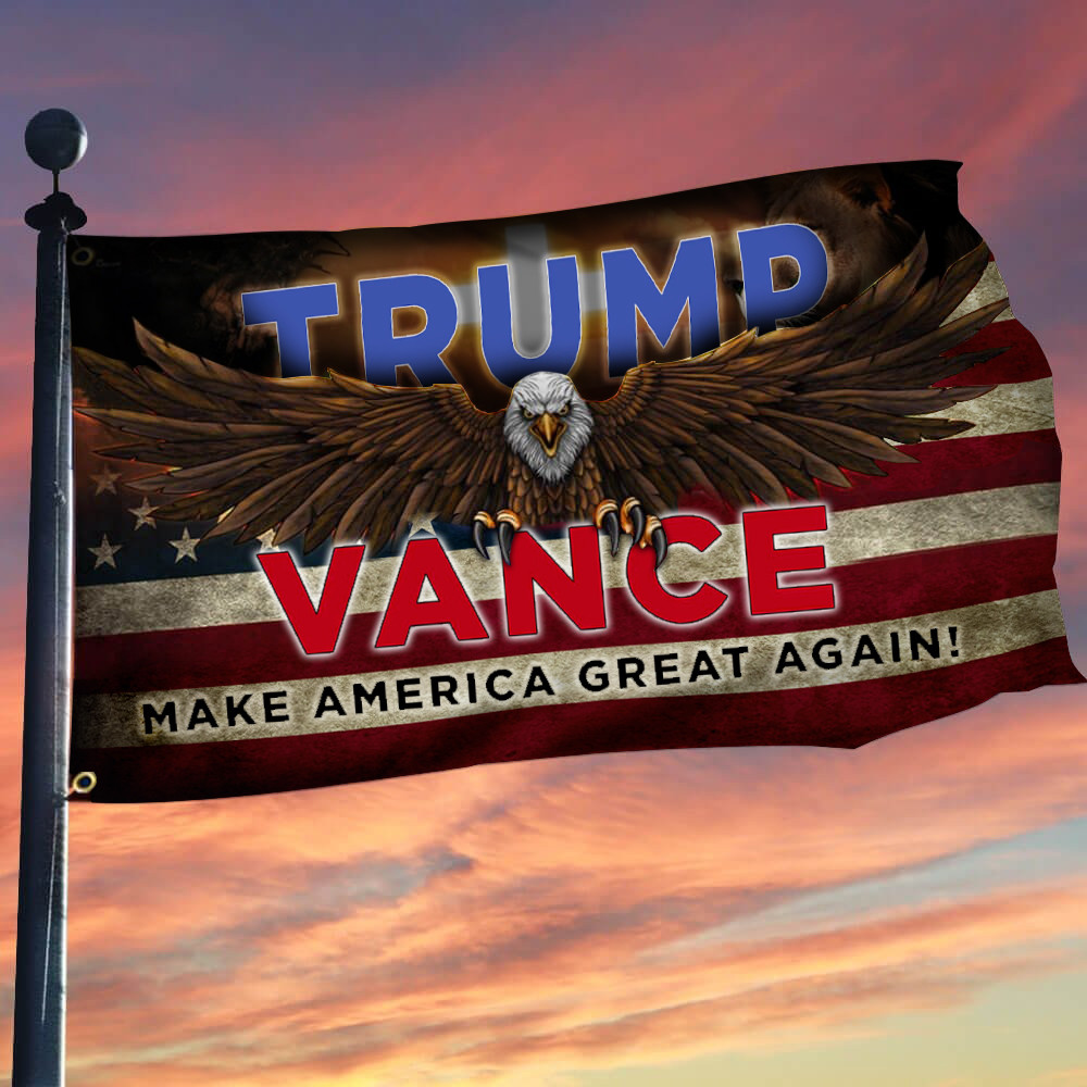 Eagle Trump Vance Flag Trump Vance Make America Great Again 2024 Flag MAGA Merchandise Eagle Trump Vance Flag Trump Vance Make America Great Again 2024 Flag MAGA Merchandise