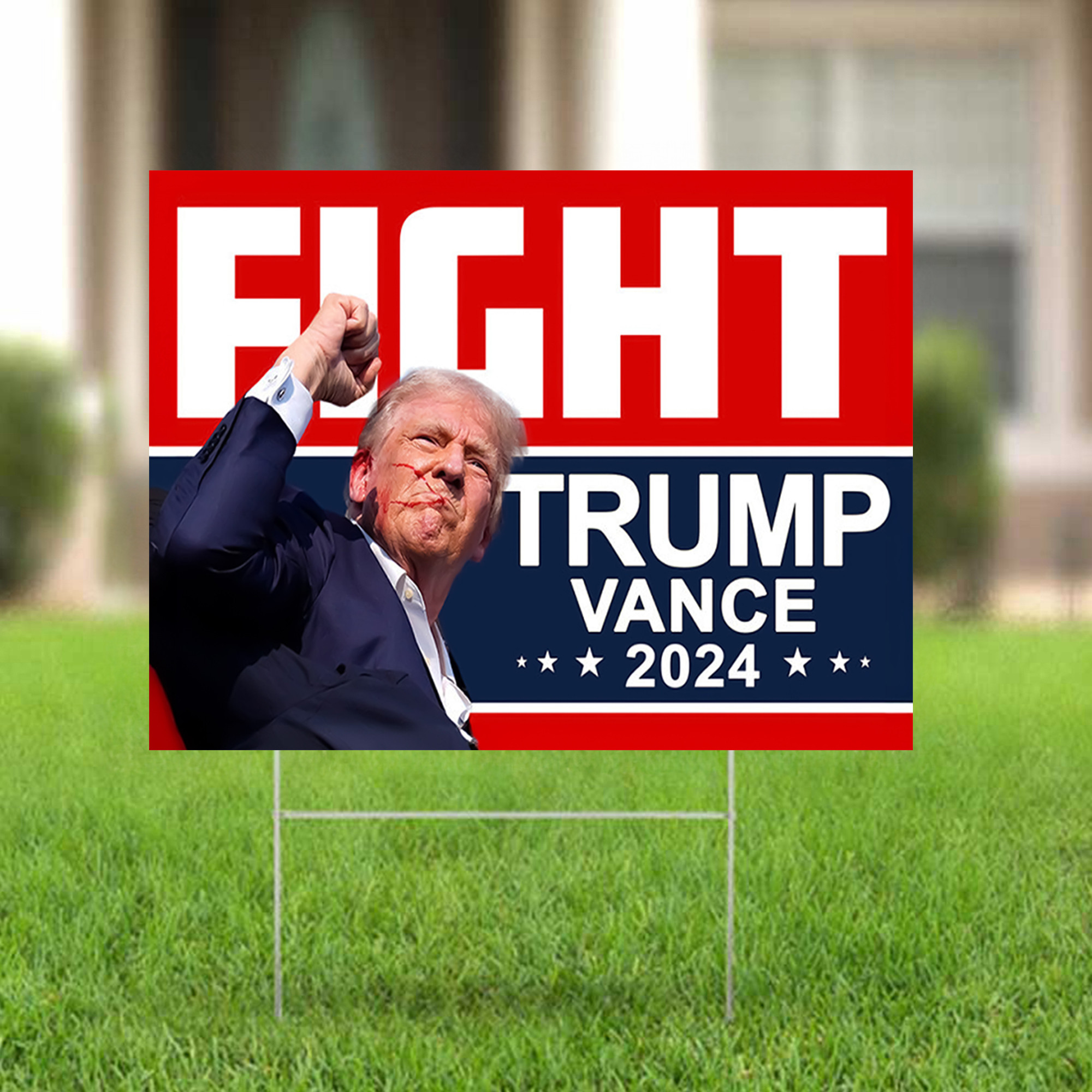 Fight Trump Vance 2024 Yard Sign MAGA Trump Vance Signs Gifts For Republican Supporters Fight Trump Vance 2024 Yard Sign MAGA Trump Vance Signs Gifts For Republican Supporters