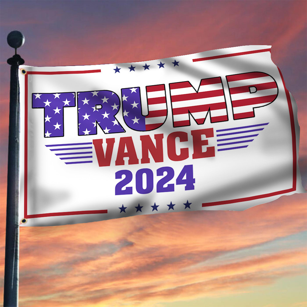 Trump Vance 2024 Flag President-Elect Trump Vance Flag For Supporters Republican Merch Trump Vance 2024 Flag President-Elect Trump Vance Flag For Supporters Republican Merch