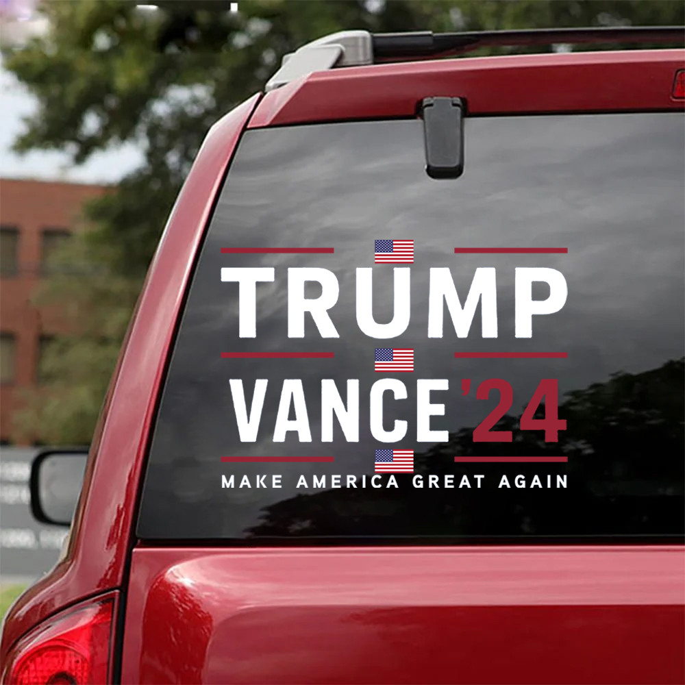 Trump Vance 2024 Make America Great Again Car Stickers President Trump Vance Decal MAGA Merch Trump Vance 2024 Make America Great Again Car Stickers President Trump Vance Decal MAGA Merch
