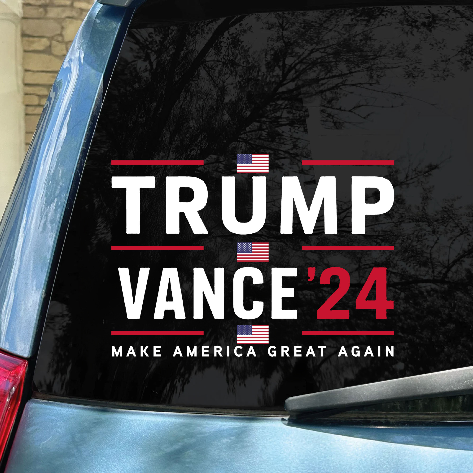 Trump Vance 2024 Make America Great Again Car Stickers President Trump Vance Decal Patriot Merch Trump Vance 2024 Make America Great Again Car Stickers President Trump Vance Decal Patriot Merch