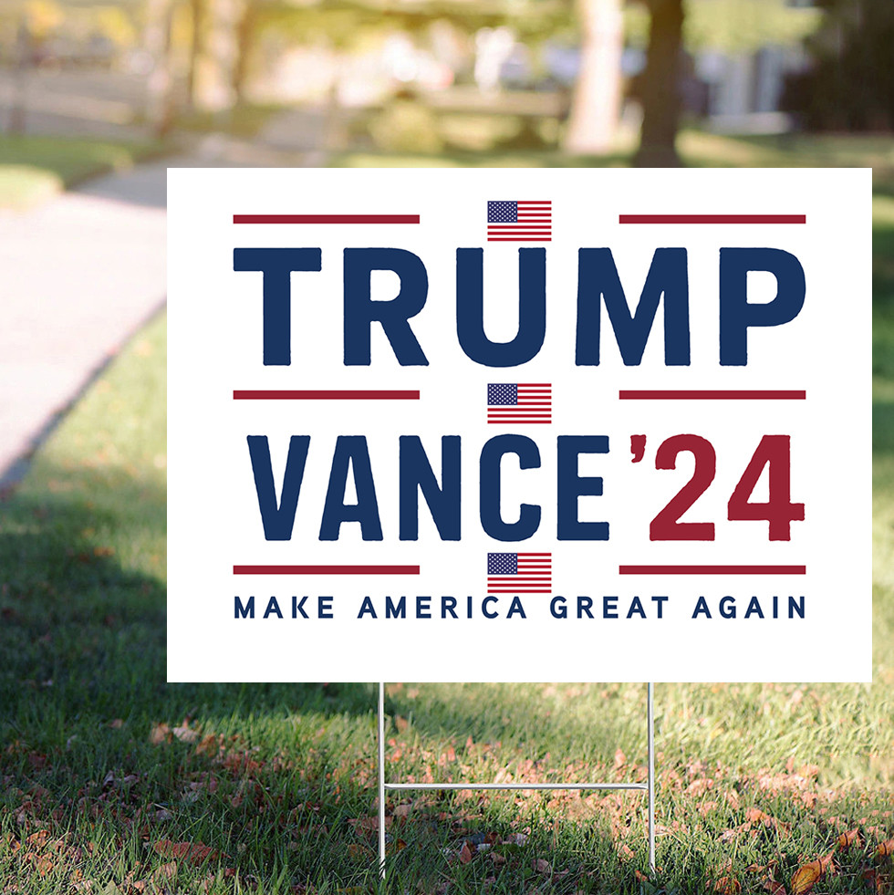 Trump Vance 2024 Make America Great Again Yard Sign President Trump Vance Signs Patriot Merch Trump Vance 2024 Make America Great Again Yard Sign President Trump Vance Signs Patriot Merch