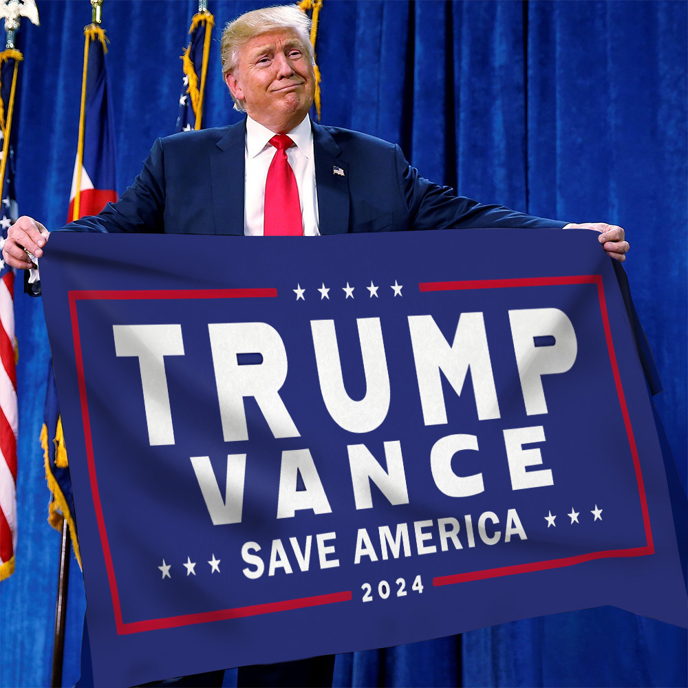 Trump Vance 2024 Save America Flag Donald Trump Campaign Merchandise MAGA Flag Trump Vance 2024 Save America Flag Donald Trump Campaign Merchandise MAGA Flag