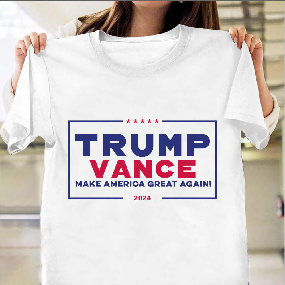 Trump Vance 2024 Shirt Make America Great Again Donald Trump T-Shirt MAGA Merch Trump Vance 2024 Shirt Make America Great Again Donald Trump T-Shirt MAGA Merch