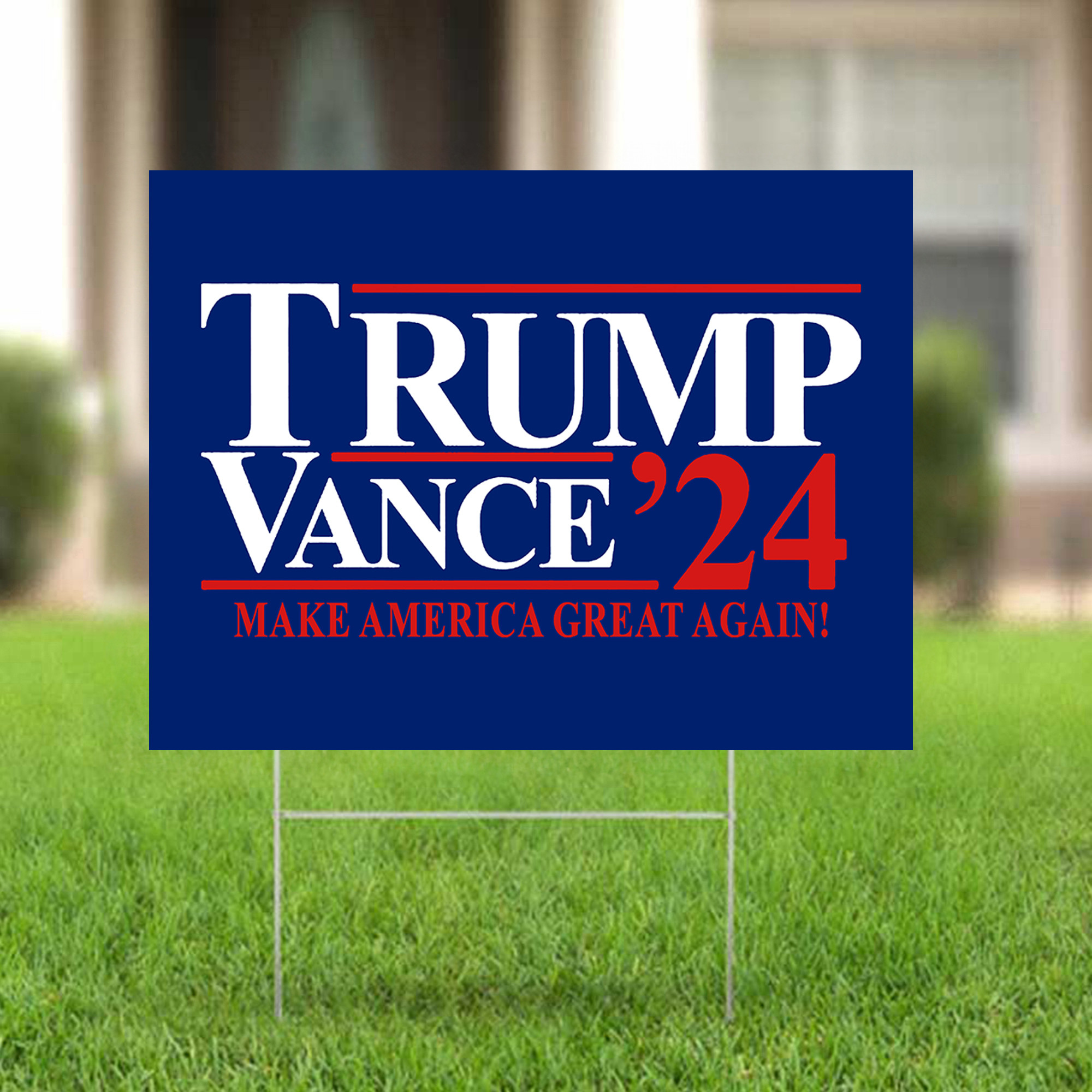 Trump Vance 2024 Yard Sign Trump Vance Make America Great Again Political Lawn Sign Trump Vance 2024 Yard Sign Trump Vance Make America Great Again Political Lawn Sign