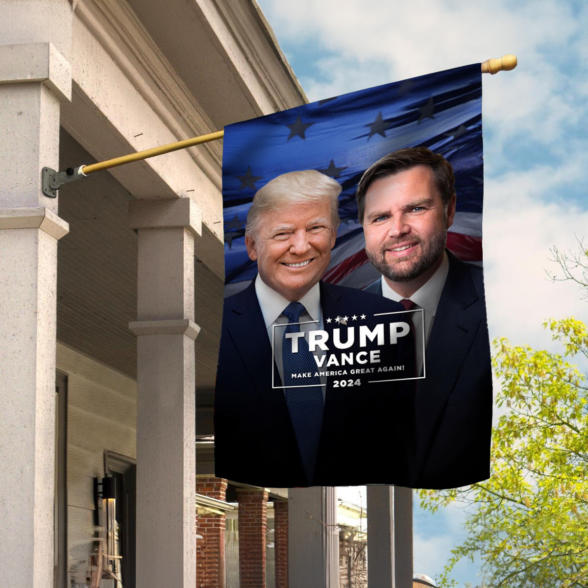 Trump Vance 24 Flag Trump Vance Flag Make America Great Again MAGA Merch For Supporters Trump Vance 24 Flag Trump Vance Flag Make America Great Again MAGA Merch For Supporters