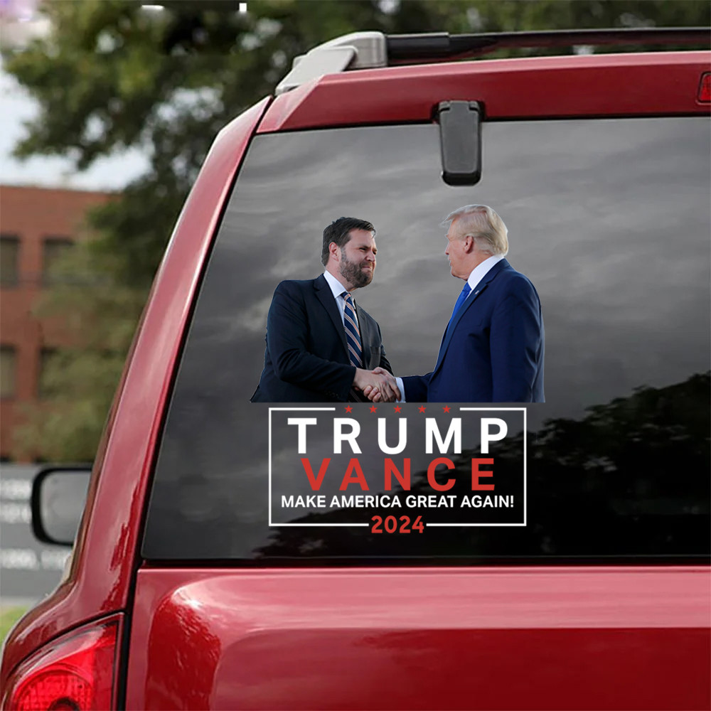 Trump Vance 24 Make America Great Again Car Stickers Trump Vance For President MAGA Decals Trump Vance 24 Make America Great Again Car Stickers Trump Vance For President MAGA Decals