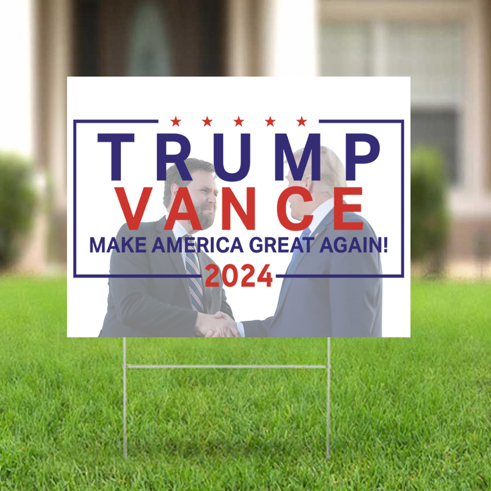 Trump Vance 24 Make America Great Again Yard Sign Trump Vance For President MAGA Lawn Sign Trump Vance 24 Make America Great Again Yard Sign Trump Vance For President MAGA Lawn Sign
