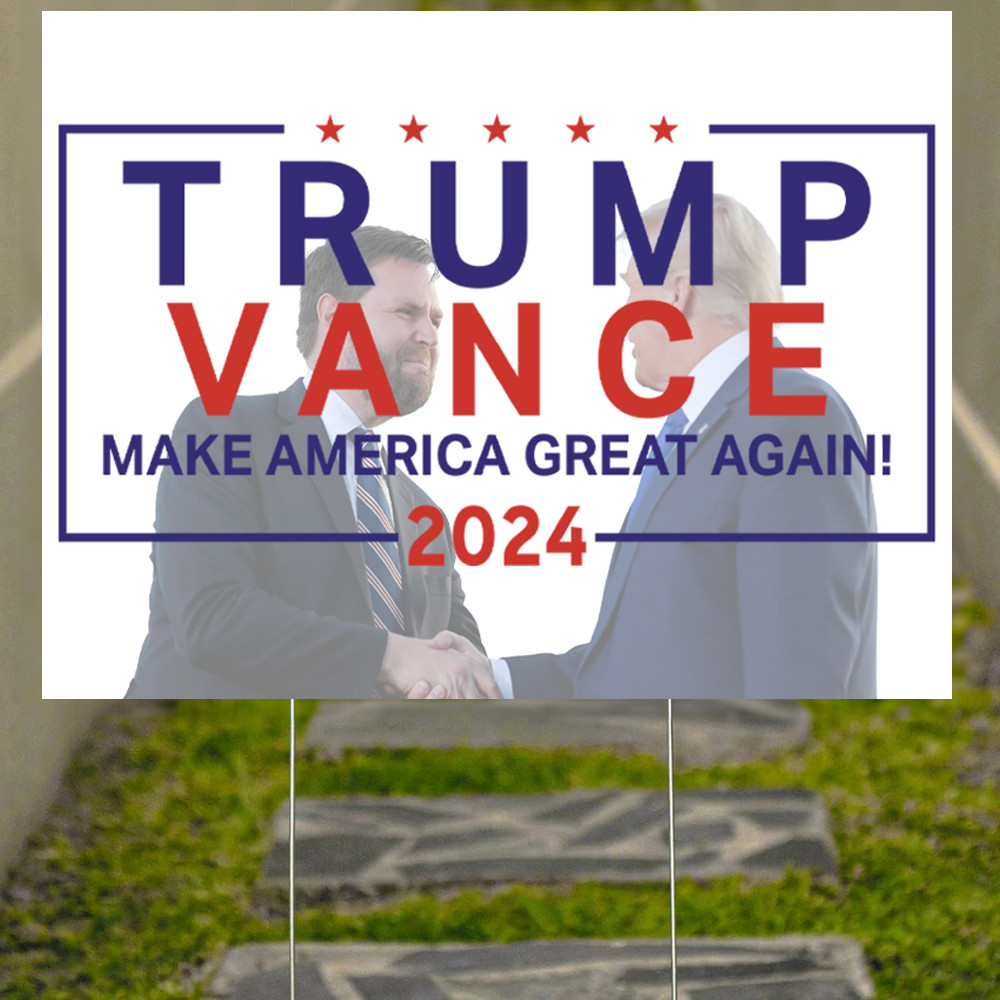Trump Vance 24 Make America Great Again Yard Sign Trump Vance For President MAGA Lawn Sign Trump Vance 24 Make America Great Again Yard Sign Trump Vance For President MAGA Lawn Sign