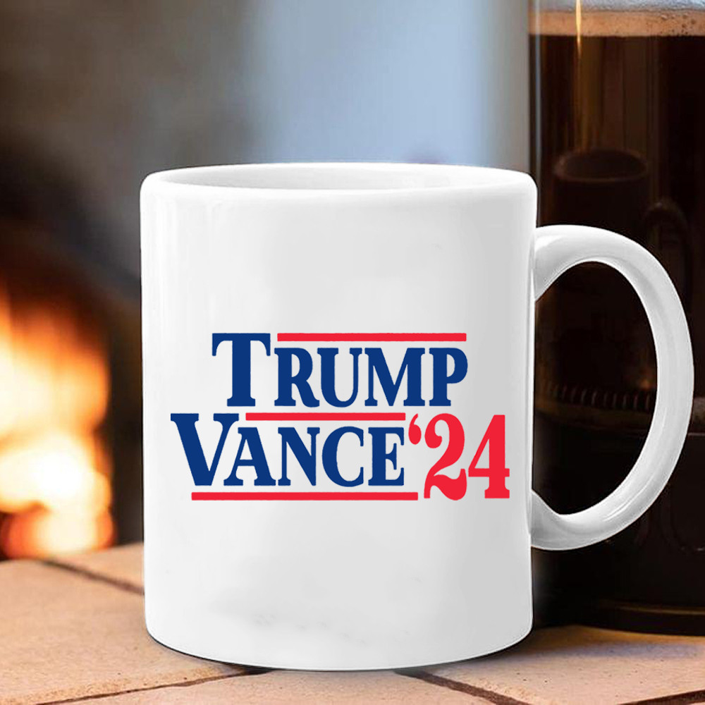 Trump Vance 24 Mug Trump Vance For President Political Mug MAGA Merchandise Trump Vance 24 Mug Trump Vance For President Political Mug MAGA Merchandise