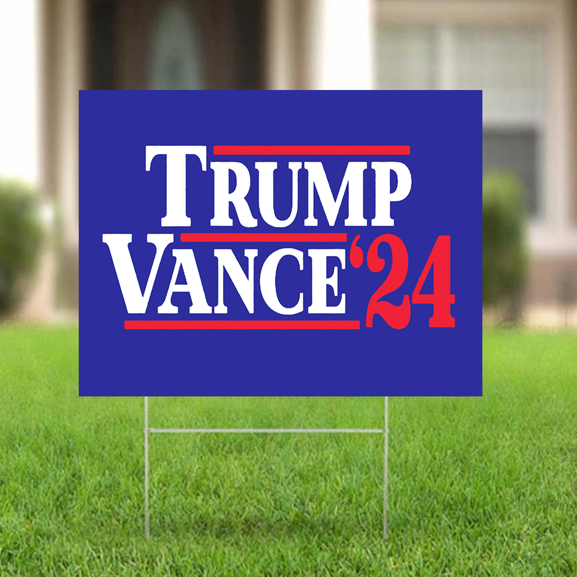 Trump Vance 24 Yard Sign Trump Vance For President Political Lawn Sign MAGA Merchandise Trump Vance 24 Yard Sign Trump Vance For President Political Lawn Sign MAGA Merchandise