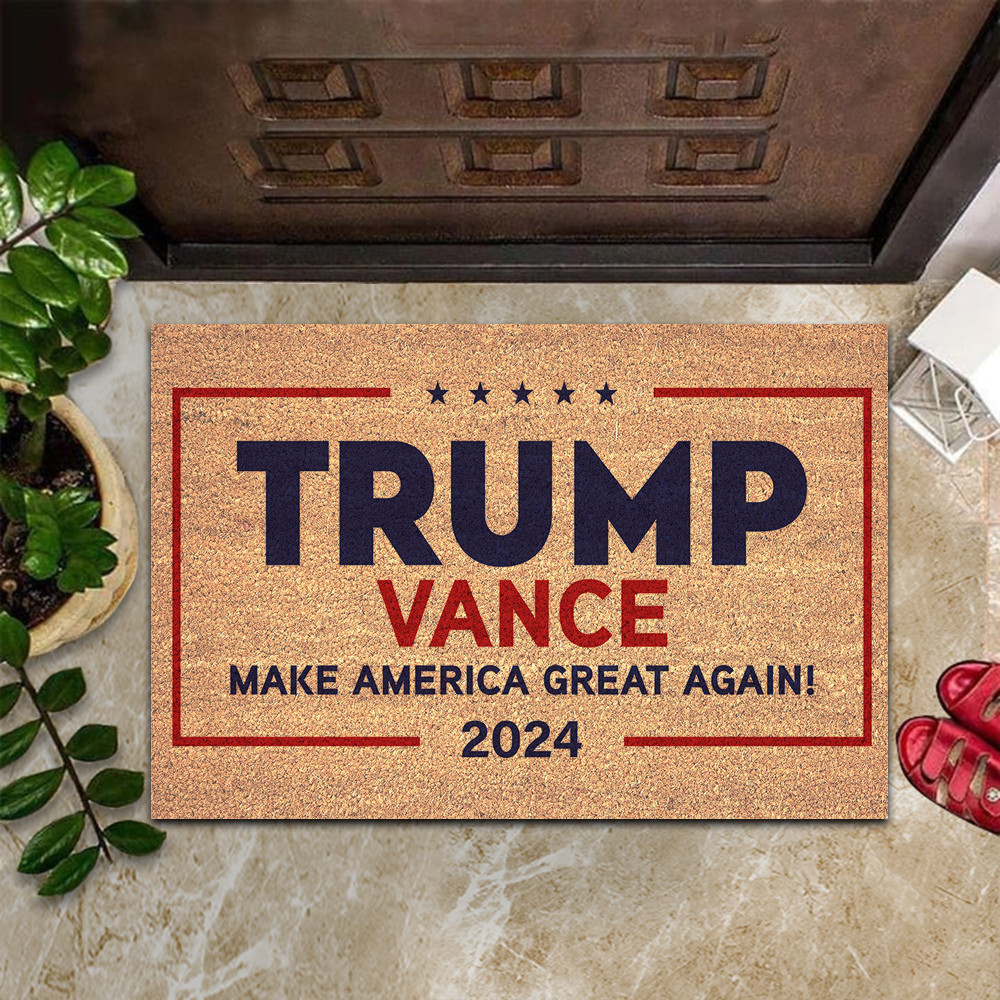 Trump Vance Doormat Make America Great Again President Trump Vance Merch Patriotic Decor Trump Vance Doormat Make America Great Again President Trump Vance Merch Patriotic Decor