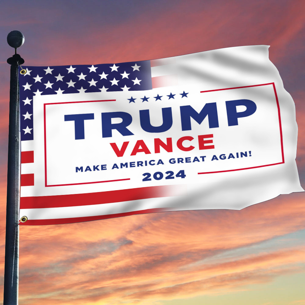 Trump Vance Flag Make America Great Again 2024 Trump Flag Maga Merch Patriotic Decor Trump Vance Flag Make America Great Again 2024 Trump Flag Maga Merch Patriotic Decor