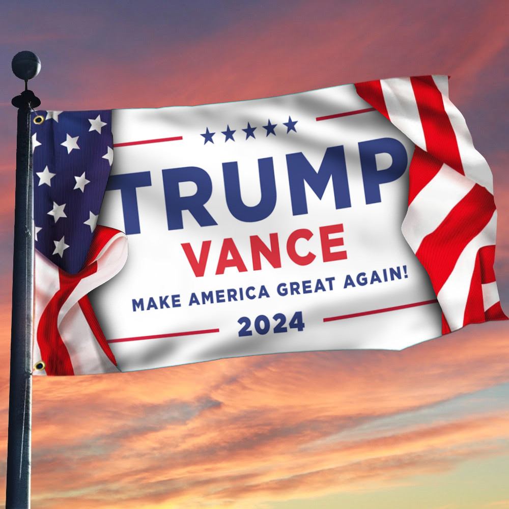 Trump Vance Flag Trump Vance Make America Great Again 2024 Flag MAGA Merch Patriotic Decor Trump Vance Flag Trump Vance Make America Great Again 2024 Flag MAGA Merch Patriotic Decor