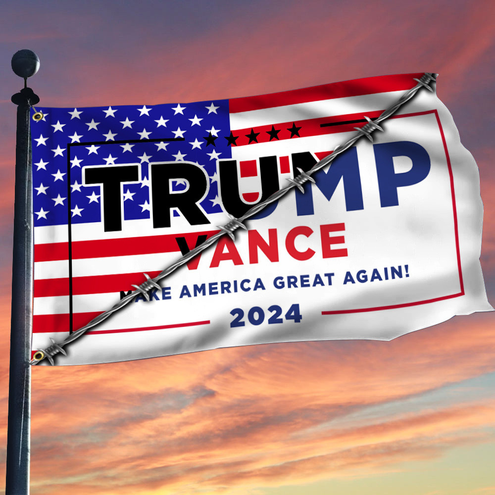 Trump Vance Make America Great Again 2024 Flag Trump Vance Flag Patriotic Home Decor Trump Vance Make America Great Again 2024 Flag Trump Vance Flag Patriotic Home Decor