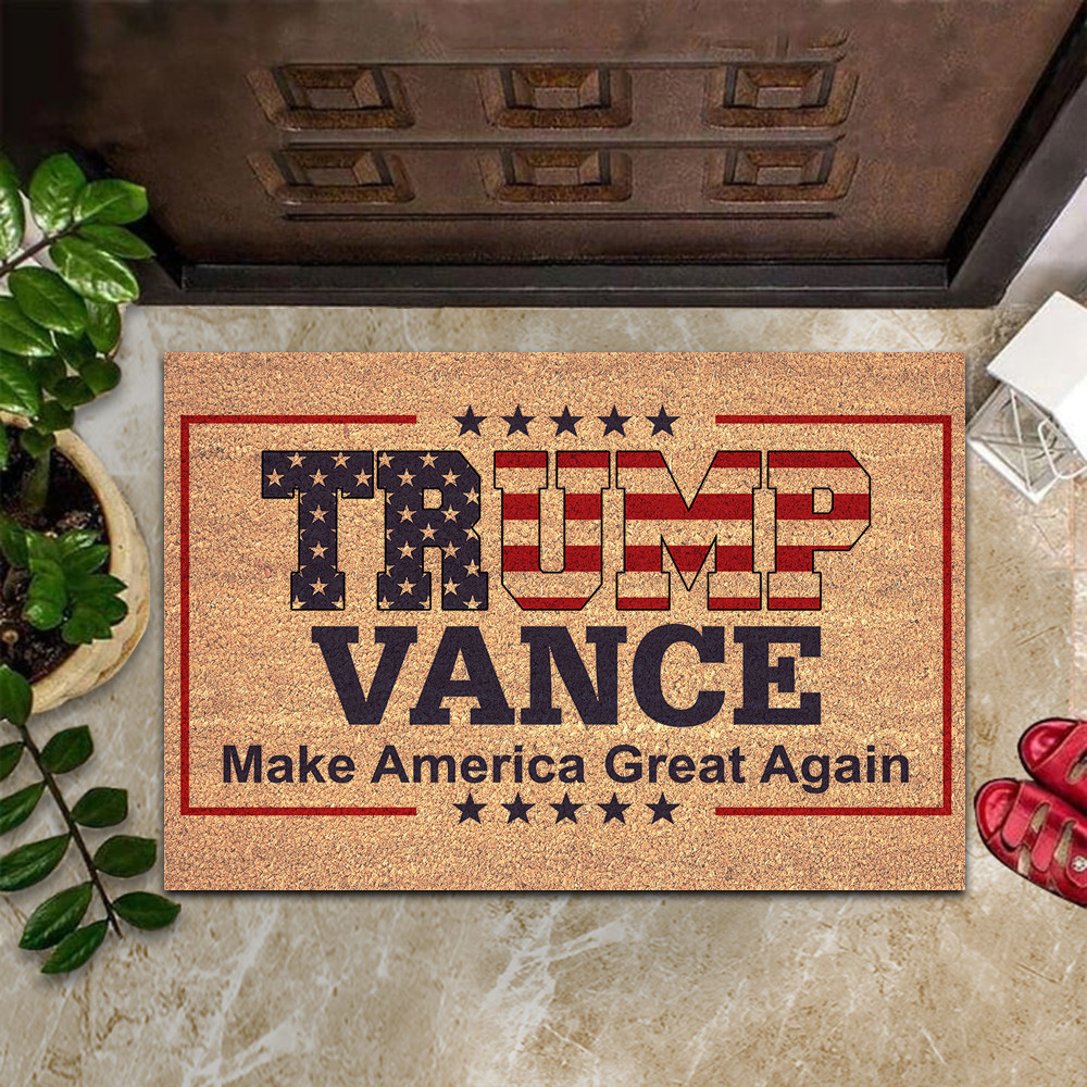 Trump Vance Make America Great Again Doormat President Trump Vance 2024 Doormat MAGA Gifts Trump Vance Make America Great Again Doormat President Trump Vance 2024 Doormat MAGA Gifts