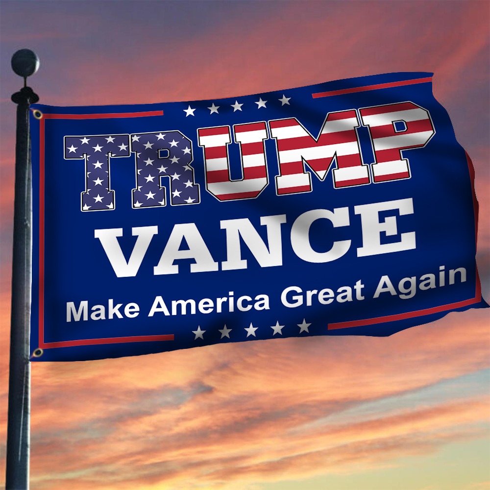 Trump Vance Make America Great Again Flag President Trump Vance 2024 Flag MAGA Merchandise Trump Vance Make America Great Again Flag President Trump Vance 2024 Flag MAGA Merchandise