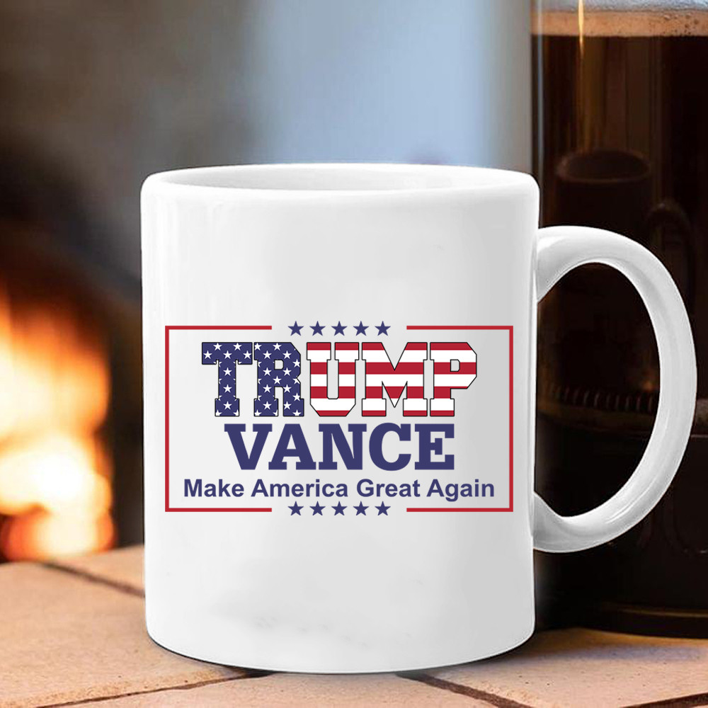Trump Vance Make America Great Again Mug President Trump Vance 2024 Mug MAGA Merchandise Trump Vance Make America Great Again Mug President Trump Vance 2024 Mug MAGA Merchandise