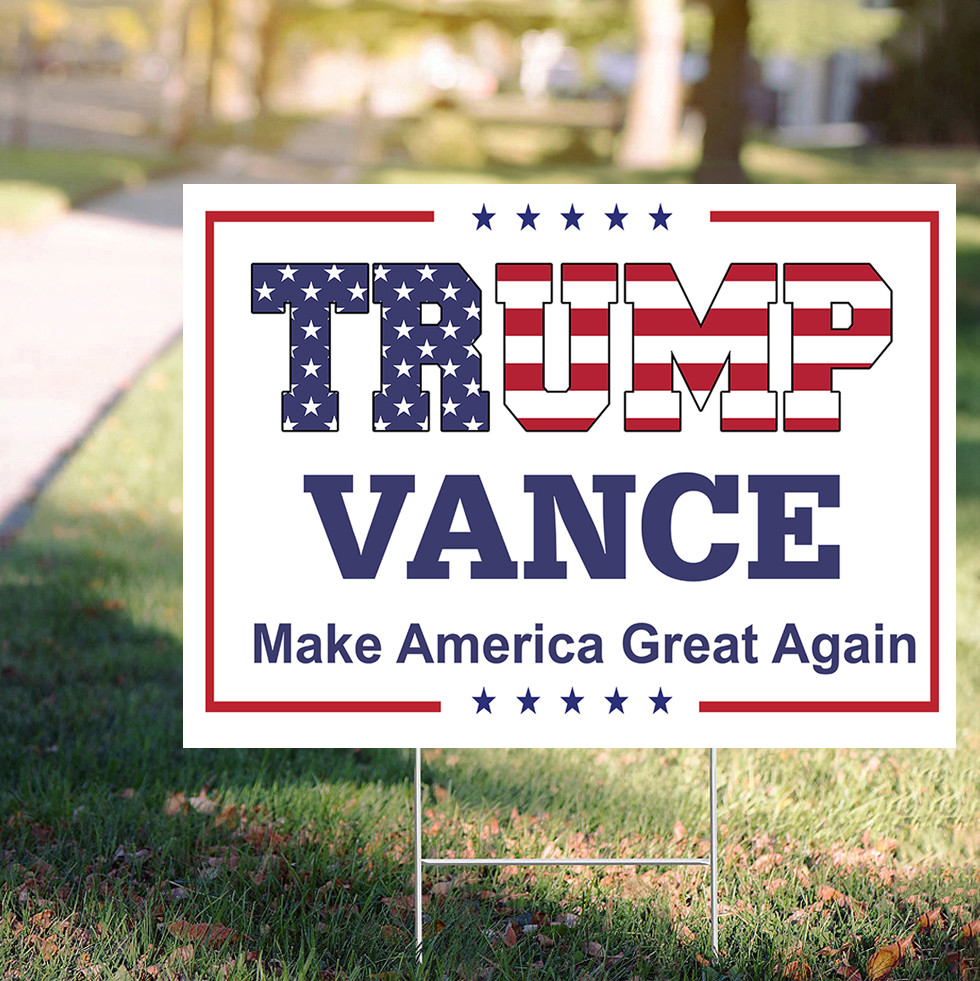 Trump Vance Make America Great Again Yard Sign President Trump Vance 2024 Sign MAGA Gifts Trump Vance Make America Great Again Yard Sign President Trump Vance 2024 Sign MAGA Gifts