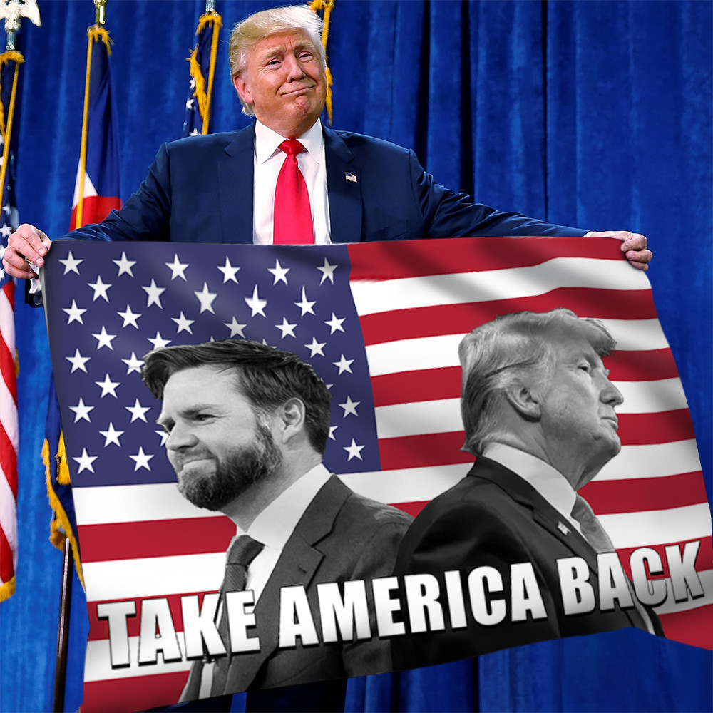 Trump Vance Take America Back Flag Trump Campaign Flag Patriotic Outdoor Decor Trump Vance Take America Back Flag Trump Campaign Flag Patriotic Outdoor Decor
