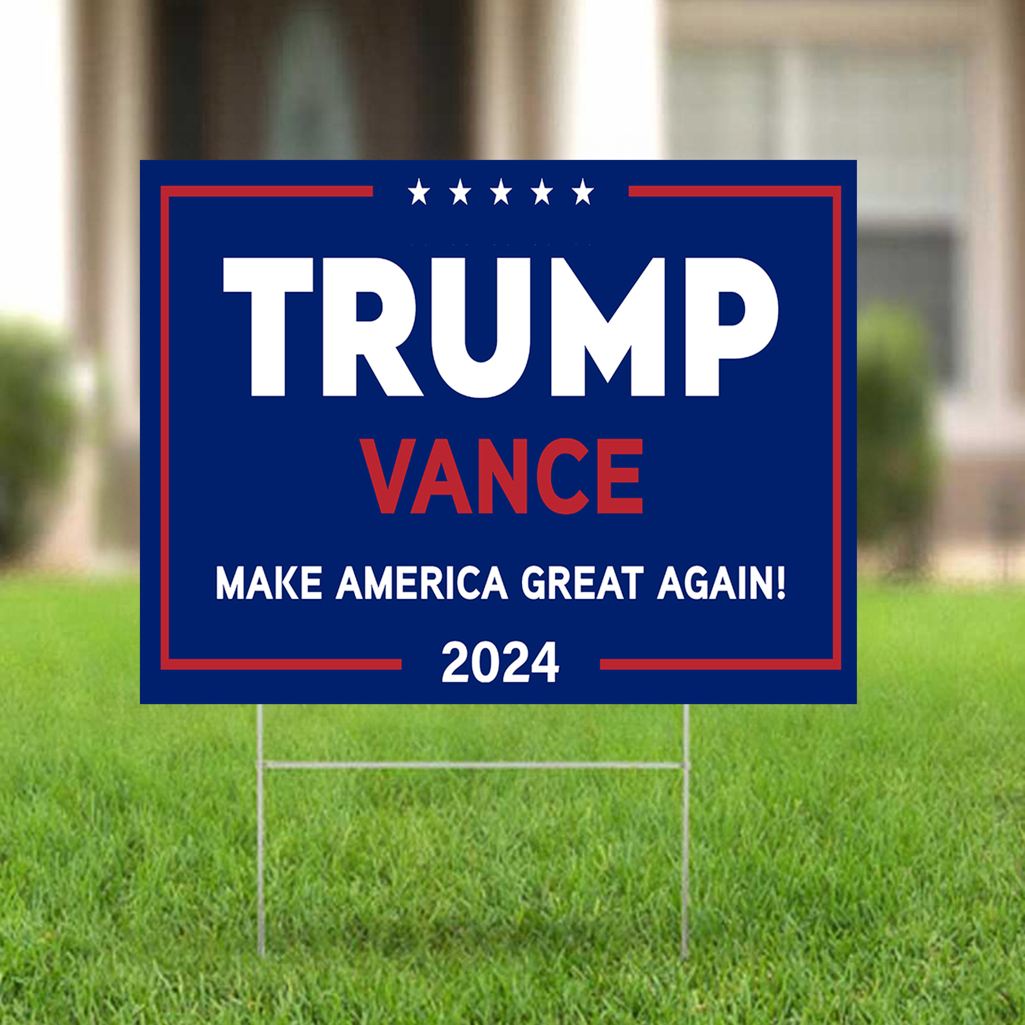 Trump Vance Yard Sign Make America Great Again President Trump Vance Sign Patriotic Decor Trump Vance Yard Sign Make America Great Again President Trump Vance Sign Patriotic Decor