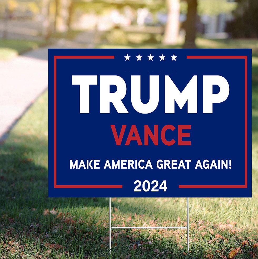 Trump Vance Yard Sign Make America Great Again President Trump Vance Sign Patriotic Decor Trump Vance Yard Sign Make America Great Again President Trump Vance Sign Patriotic Decor