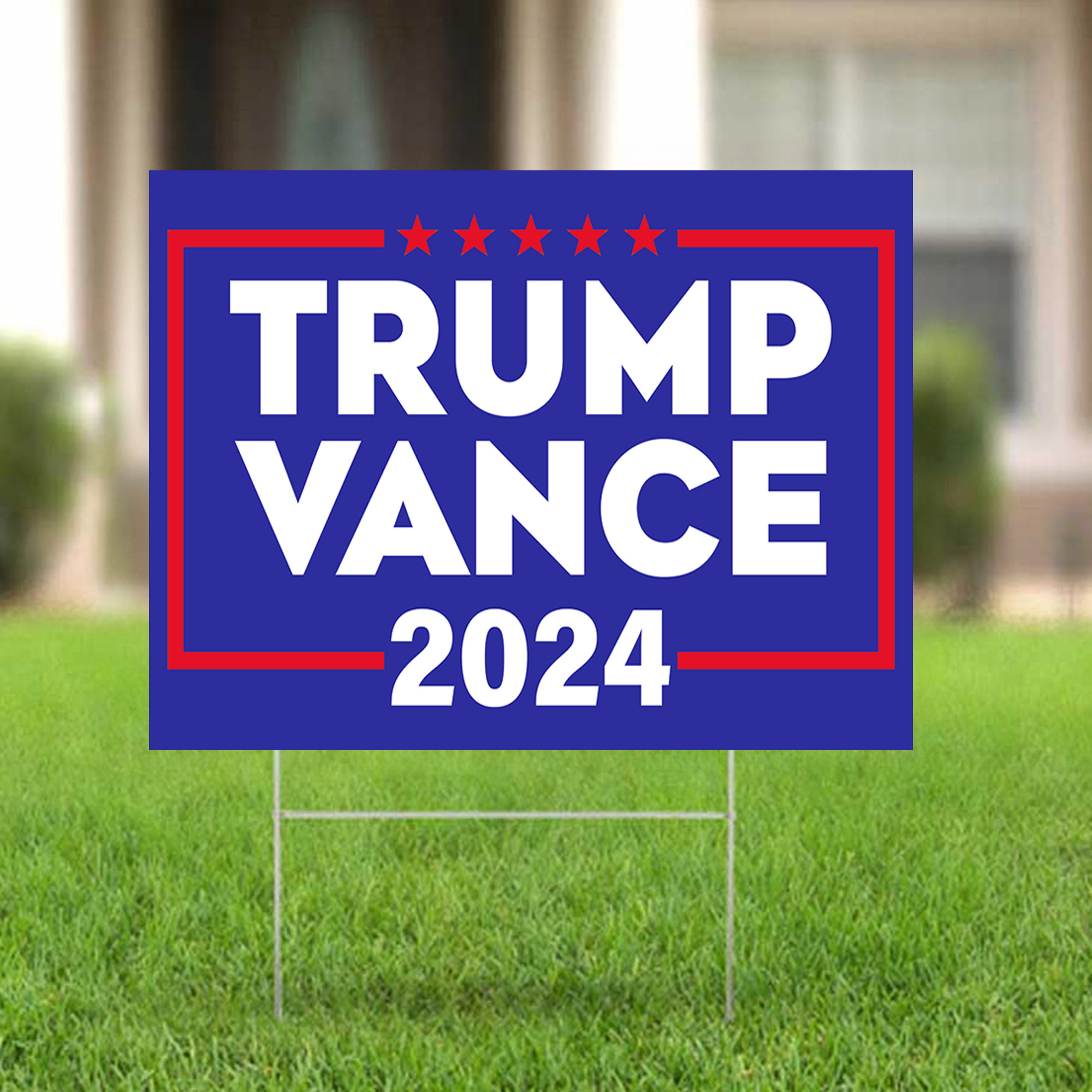 Trump Vance Yard Sign Presidential Campaign Trump Vance 2024 Lawn Sign Patriot Merch Trump Vance Yard Sign Presidential Campaign Trump Vance 2024 Lawn Sign Patriot Merch