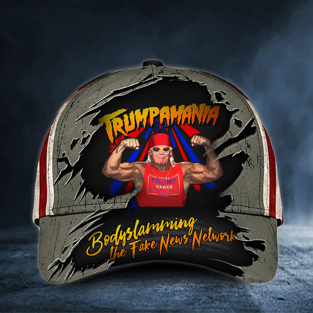 Trumpamania Hat Hulk Hogan Trump Hat MAGA 2024 Trump Vance Merch Gifts For Voters Trumpamania Hat Hulk Hogan Trump Hat MAGA 2024 Trump Vance Merch Gifts For Voters