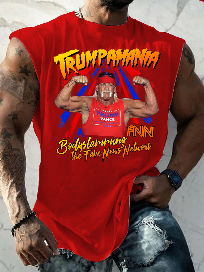 Trumpamania Tank Top Hulk Hogan Trump Shirt Trump Vance Make America Great Again Merch Trumpamania Tank Top Hulk Hogan Trump Shirt Trump Vance Make America Great Again Merch