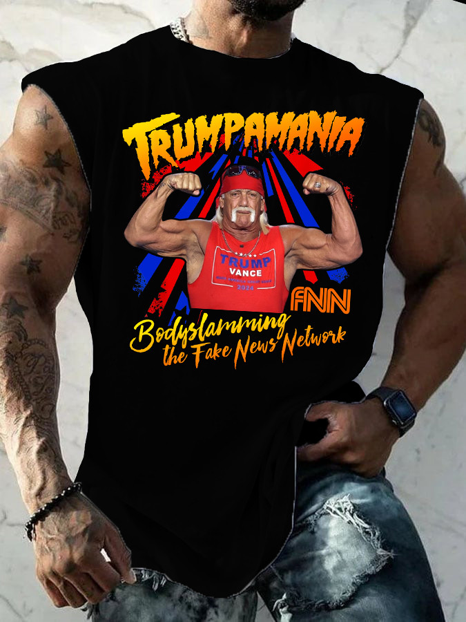 Trumpamania Tank Top Hulk Hogan Trump Shirt Trump Vance Make America Great Again Merch Trumpamania Tank Top Hulk Hogan Trump Shirt Trump Vance Make America Great Again Merch
